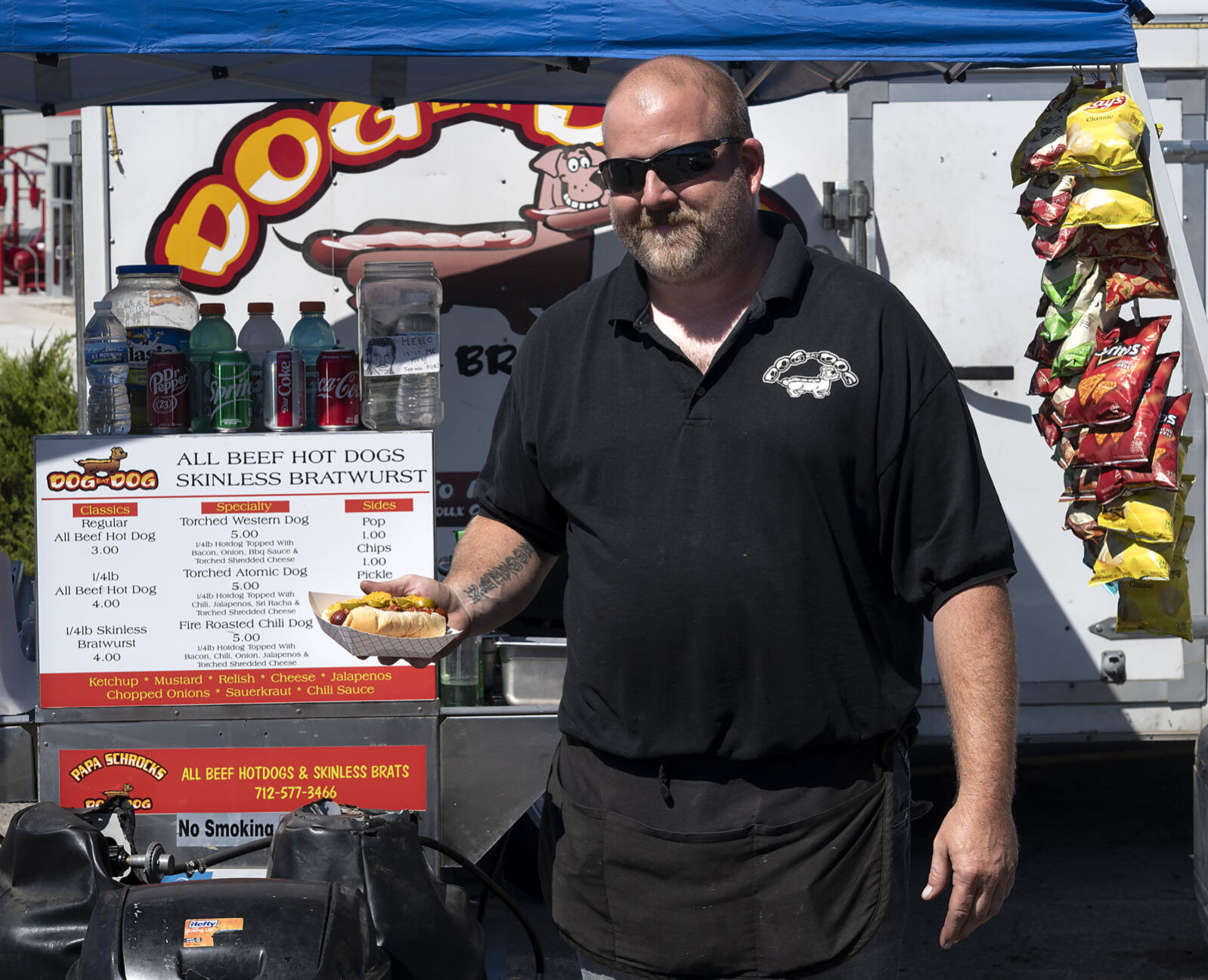Dog Eat Dog food cart